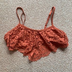 Victoria’s Secret burnt orange bralette large